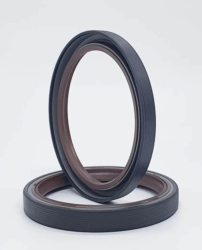 کاسه نمد بی اچ ای کاسه نمد ته میل لنگ دو رنگ پژو ۴۰۵ BHA Oil Seal